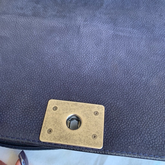 Sold.Chanel Caviar Nubuck Leather Old Medium Boy - Picture 5 of 13